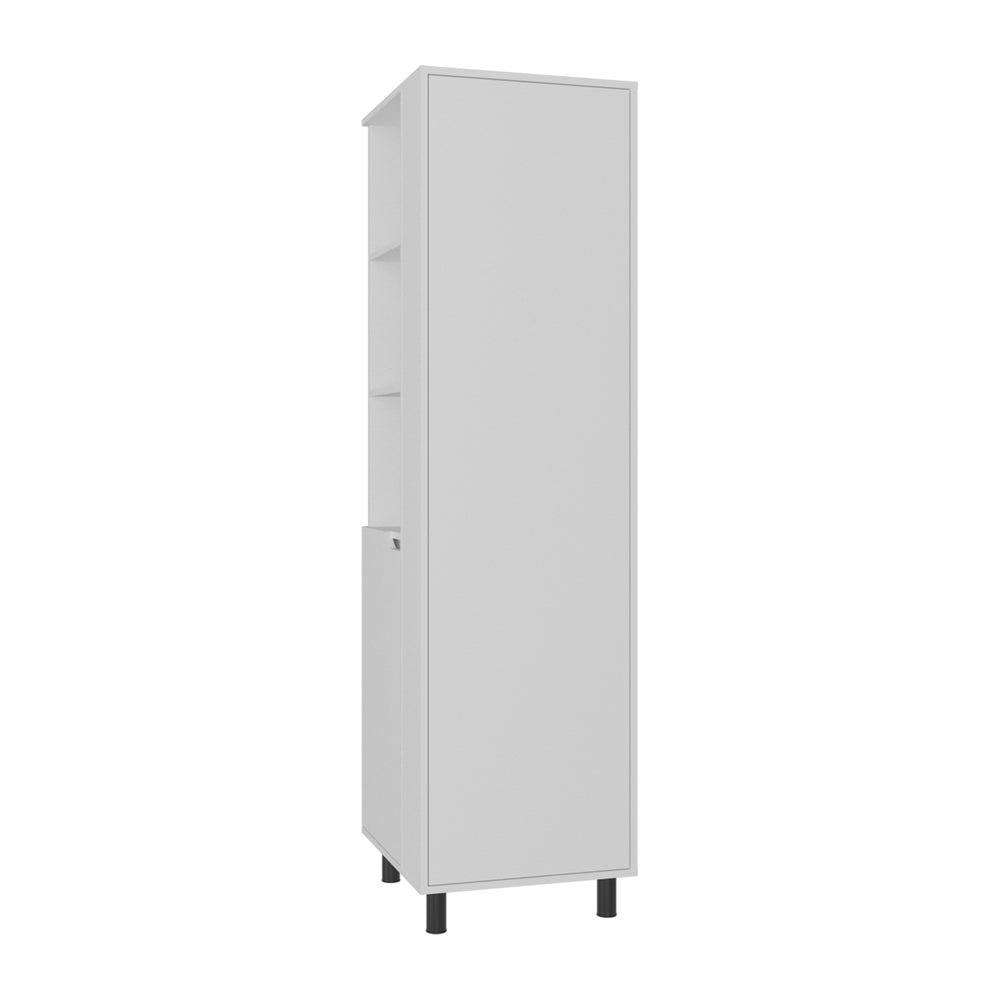 22-Inch Aleneva Broom Storage Cabinet – Sturdy Leg-Base Build