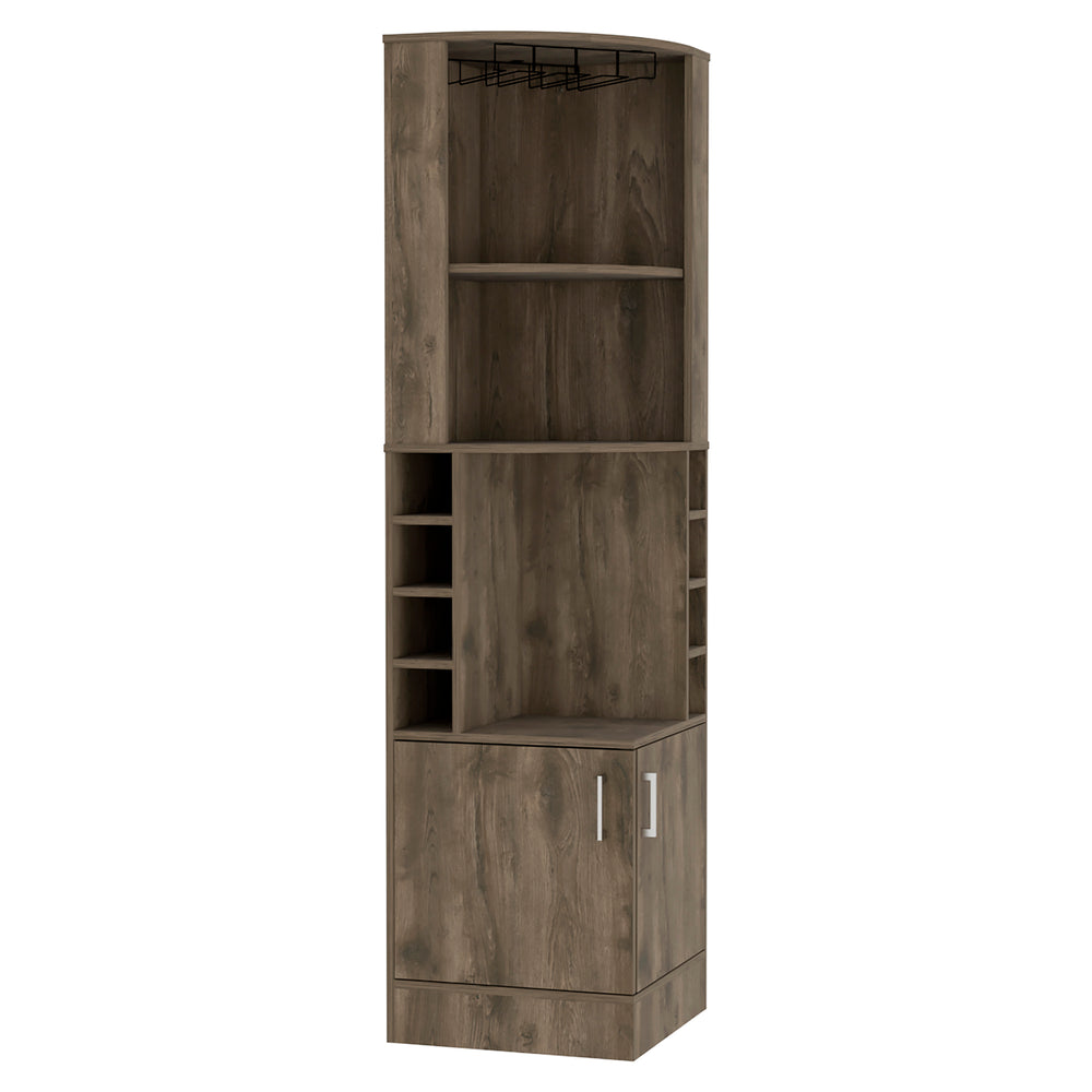 18-Inch Egina Bar Cabinet with 2 Open Shelves – Durable Construction
