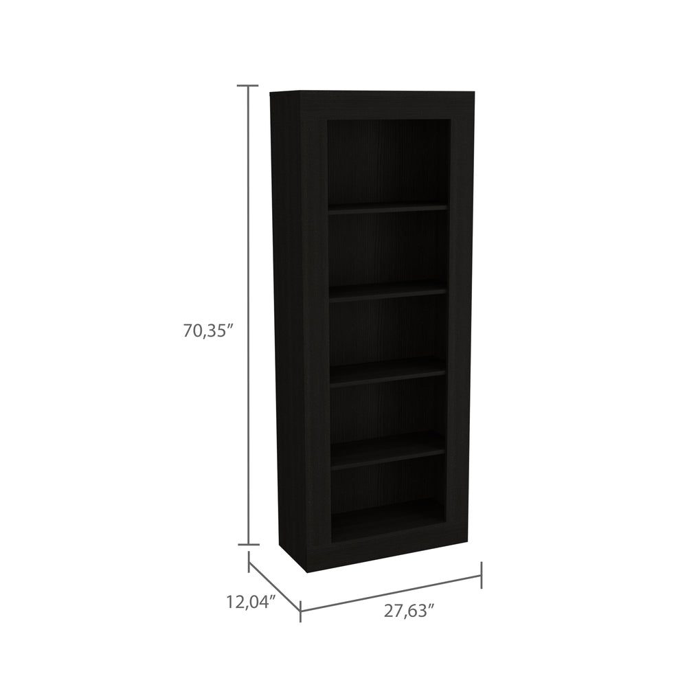 28-Inch Poros Ladder Bookcase – Open-Back Design