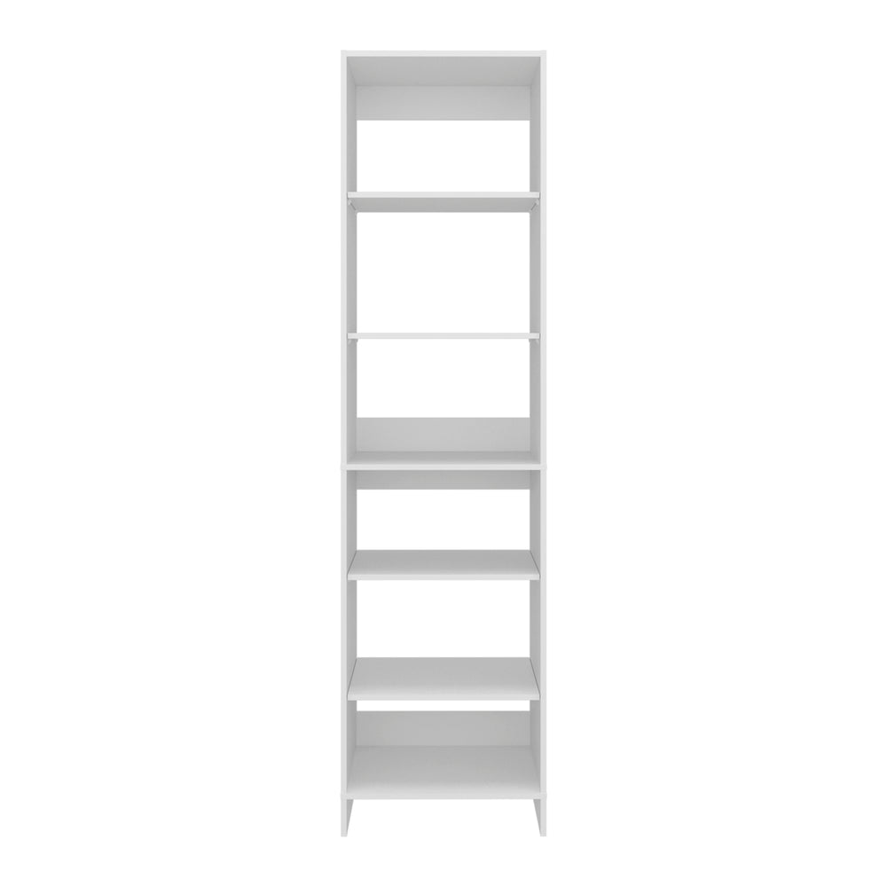 22-Inch Cabot Closet Organizer with 6 Open Shelves – Durable Manufactured Wood Build