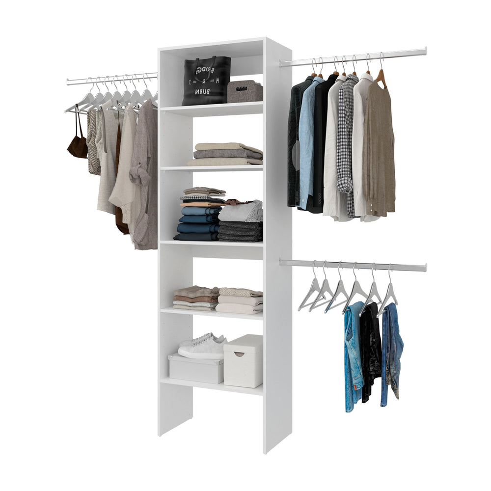 84-Inch Hollis Modular Closet Organizer – Durable Construction