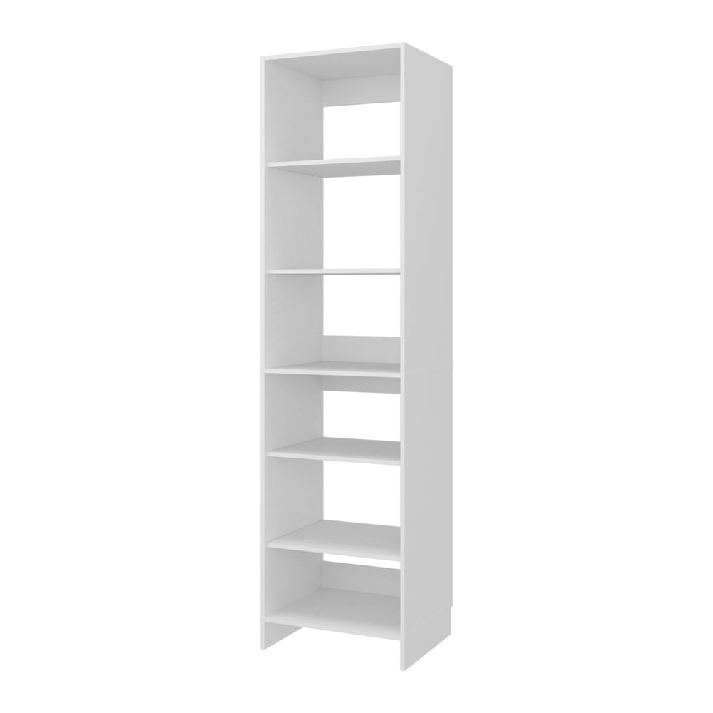 22-Inch Marvin Free Standing Closet Organizer with 6 Open Shelves – Fully Open Layout