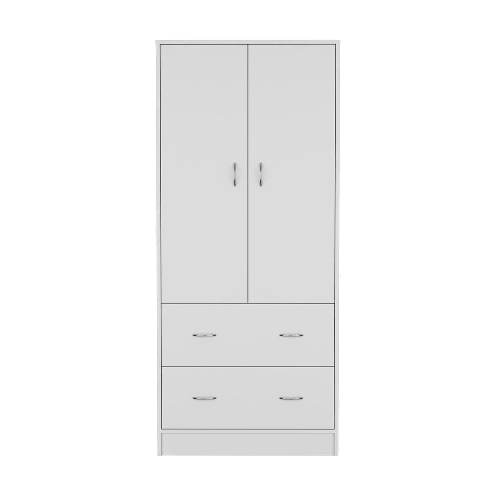 31-Inch Silo 71" H Armoire with 2-Drawer and Double Door – 