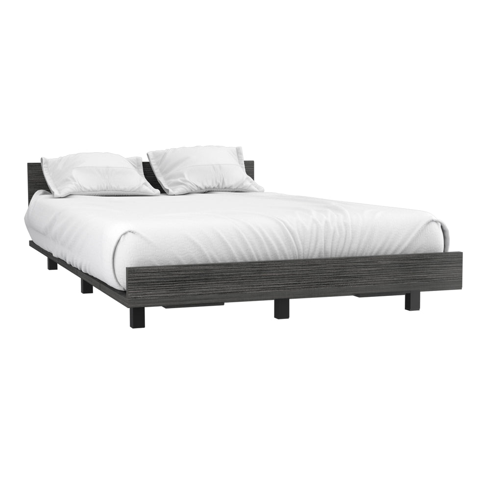 47-Inch Ethereal Twin Bed Furniture – Low-Profile Platform Design