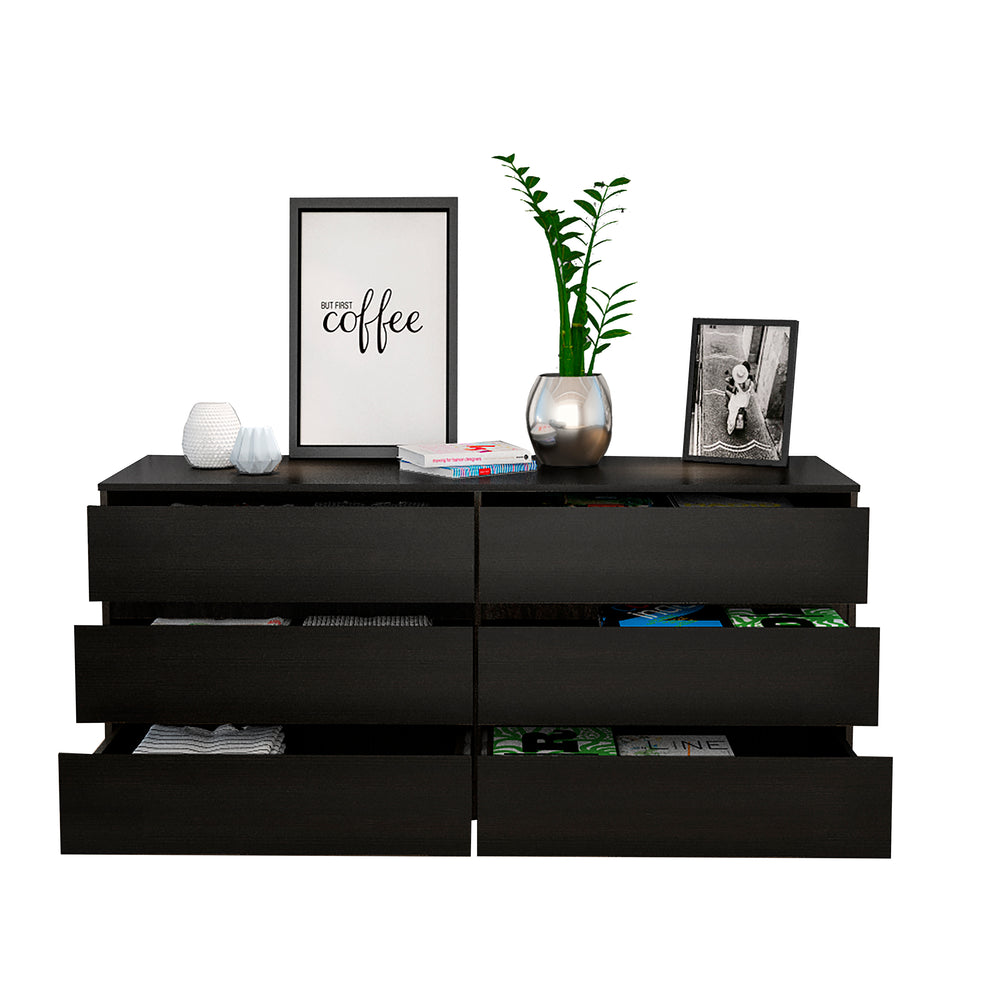 Cocora Six Drawer Double Dresser, Superior Top – Depot Eshop