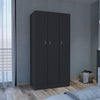 Westbury Wardrobe Armoire with Three-Doors and Two-Inner Drawers