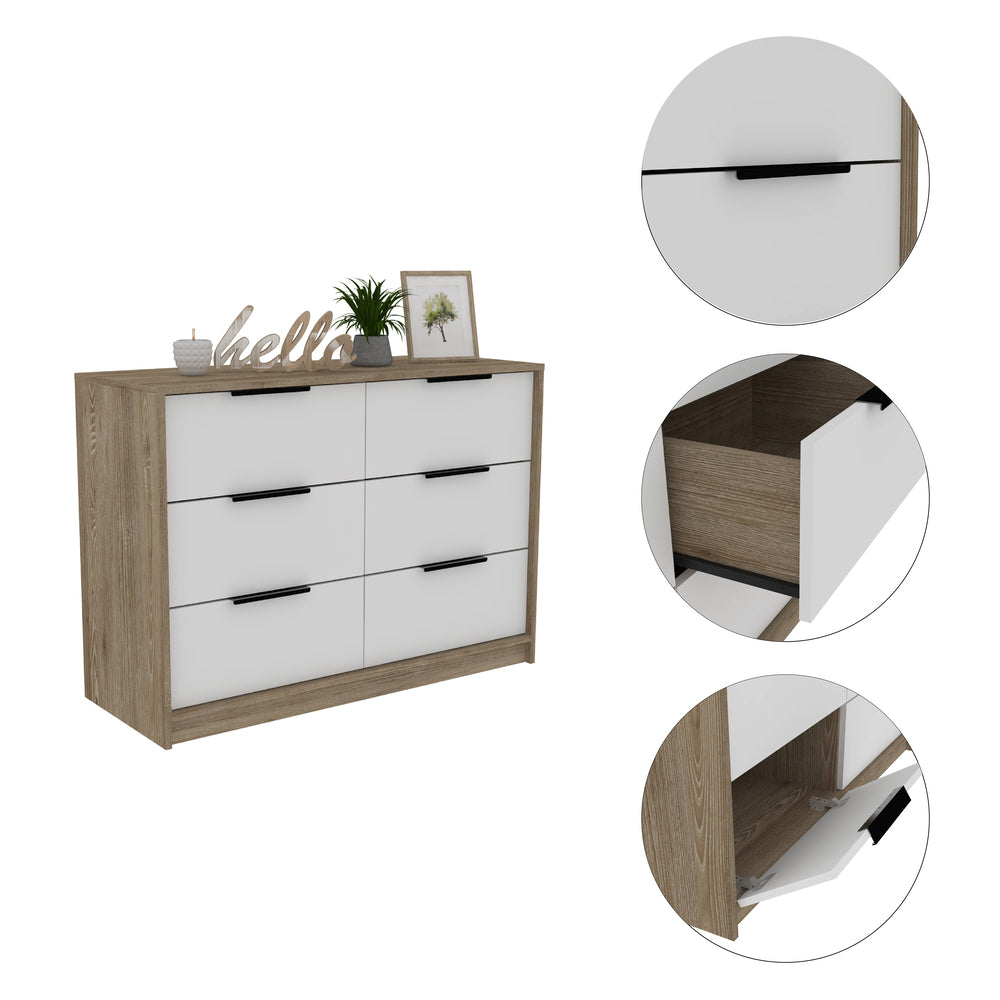 42-Inch Egeo Dresser with 4-Drawer – Easy Assembly