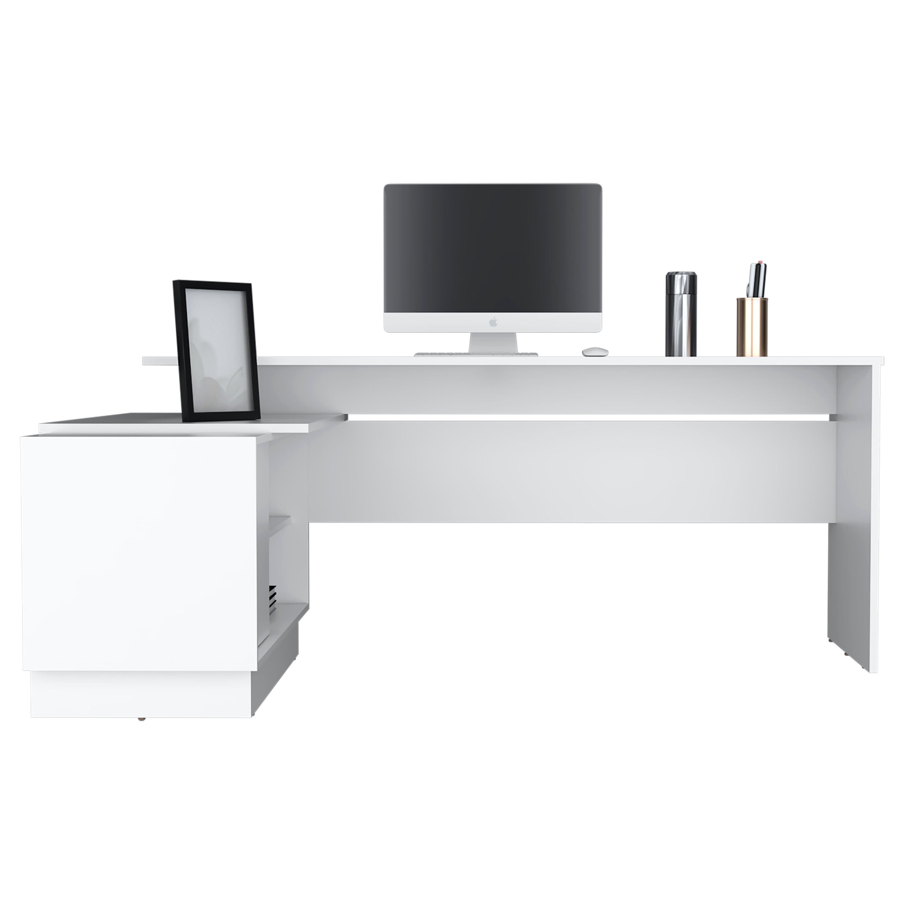 Pelican L-Shaped Desk