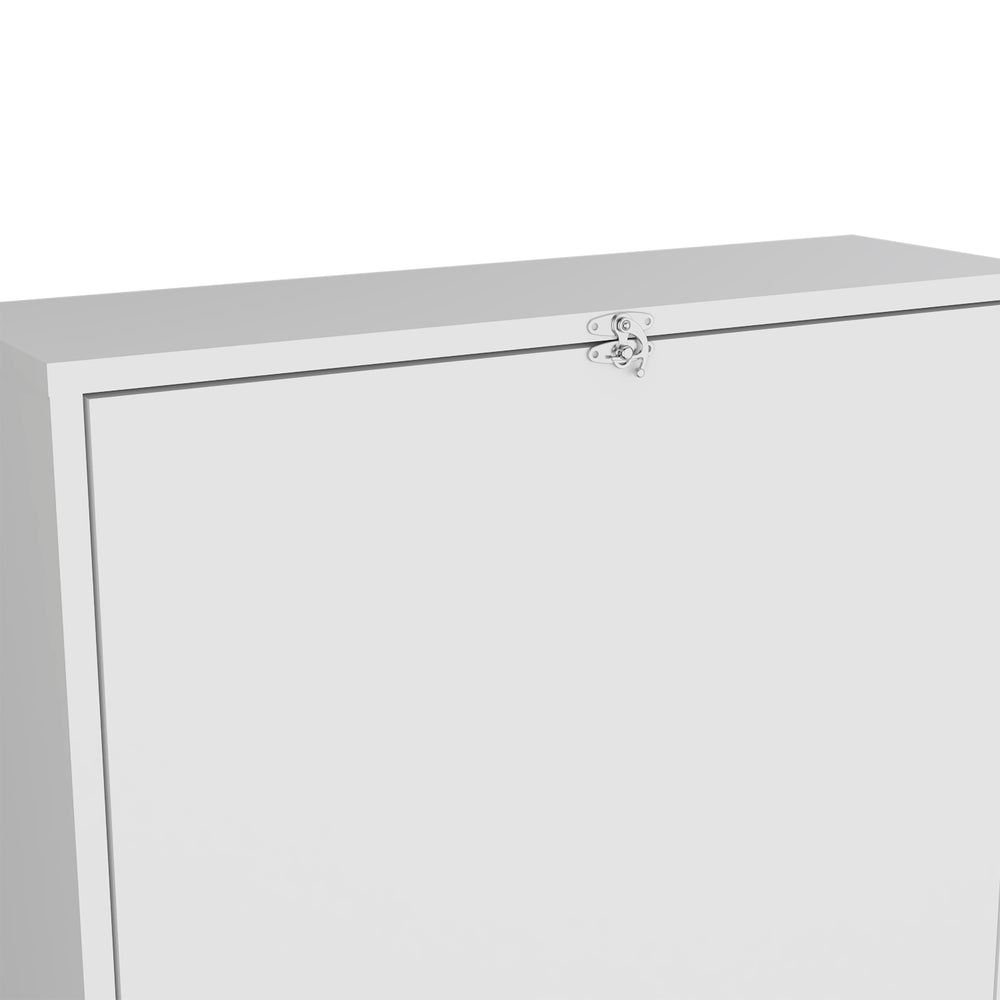 24-Inch Stovall Folding Furniture with 4 Open Shelves – 