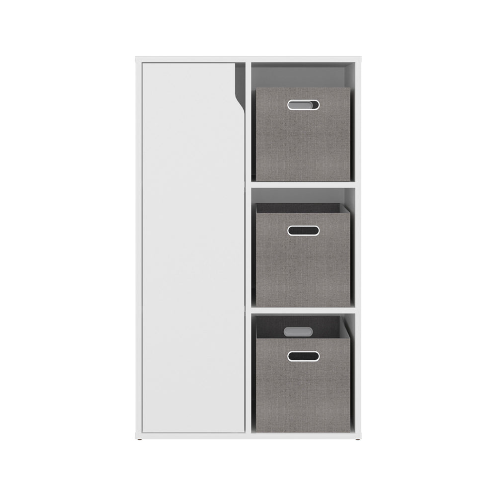 24-Inch Icard Bookshelf Furniture with 6 Open Shelves – Open Cube Storage