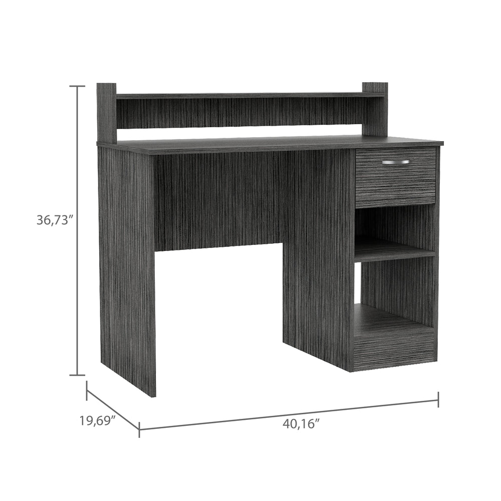 40-Inch Vera Computer Desk with 1-Drawer – Drawer Storage