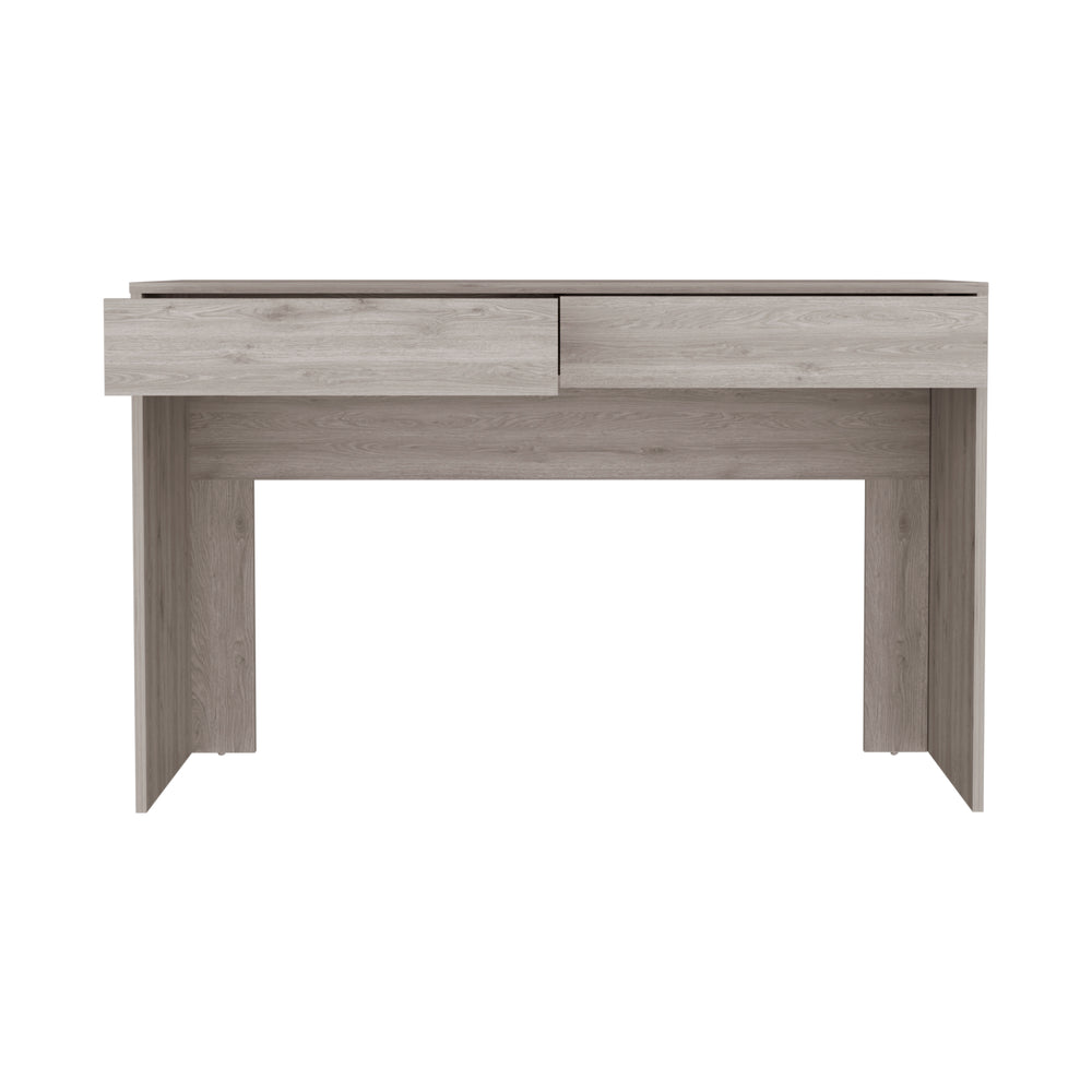 47-Inch Acanto Computer Desk with 2-Drawer – Panel Leg Construction