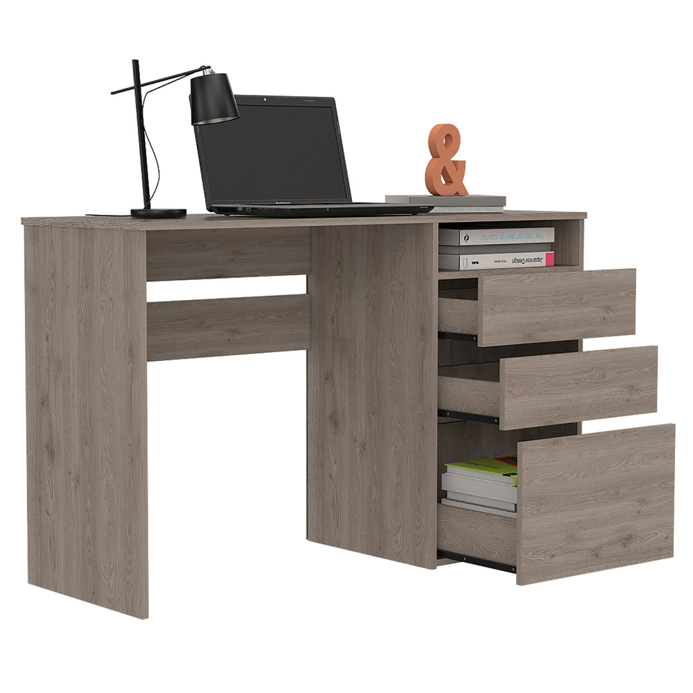 48-Inch Kenai Computer Desk with 3-Drawer – Sturdy Build