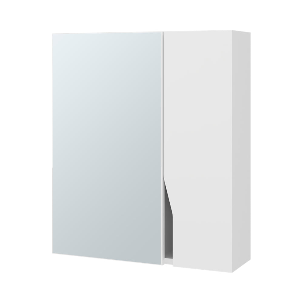 20-Inch Athol Medicine Cabinet with Double Door and 5 Open Shelves – Clutter-Free Counter Space