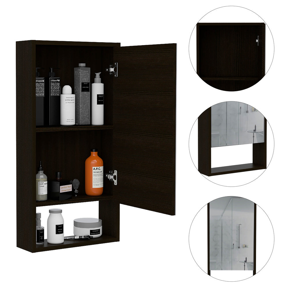 Palermo Storage Cabinet with Single Door – Slim Wall-Mounted Design