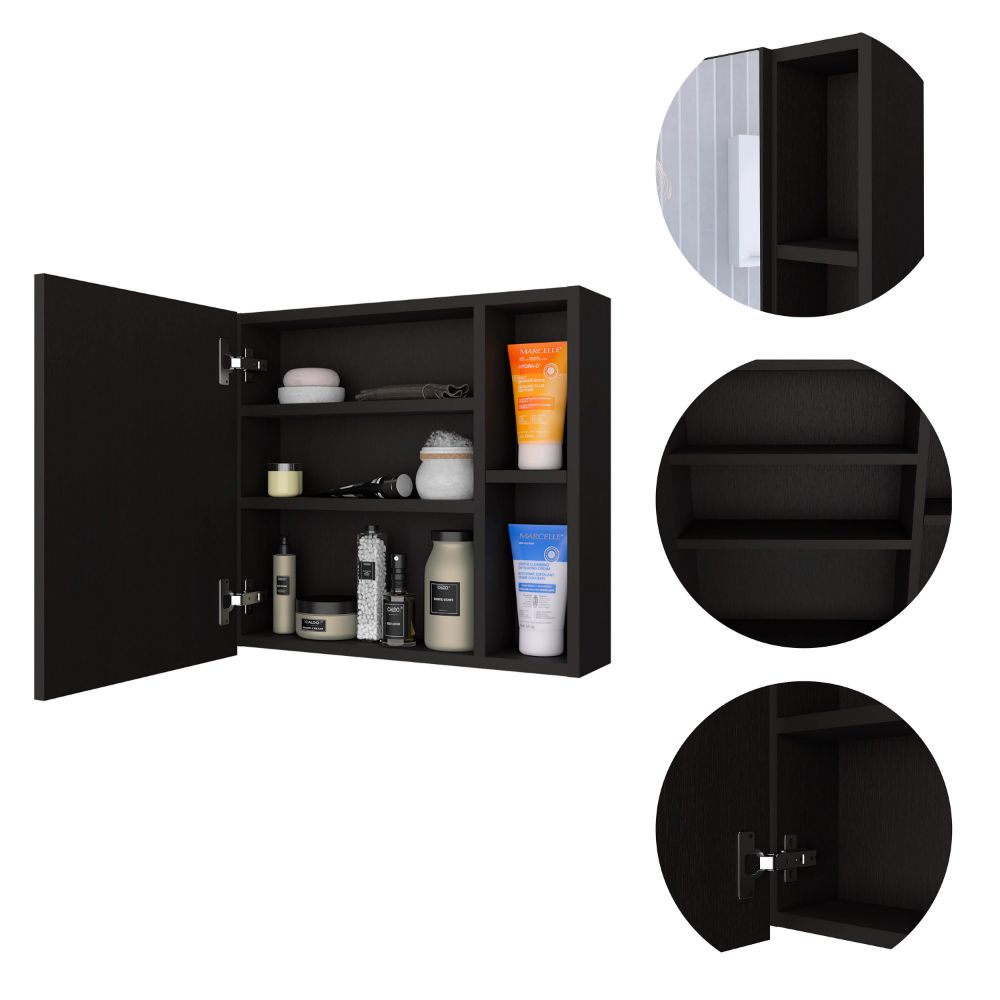 20-Inch Queets Storage Cabinet with Single Door – Quick Grooming Reflection