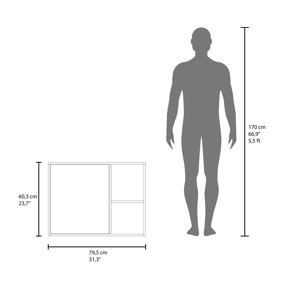 31-Inch Nome Medicine Cabinet – Wall-Hugging Low Profile