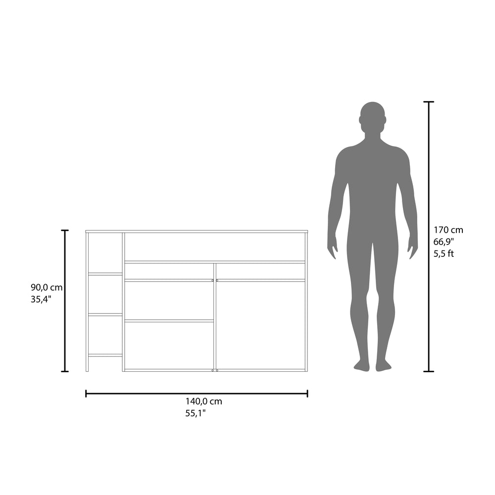 55-Inch Elgin Furniture – Durable Construction