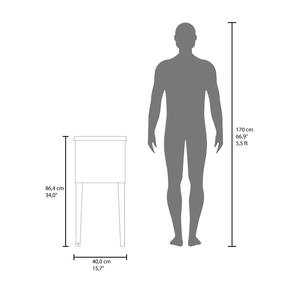 16-Inch Kulm Freestanding Utility Sink Cabinet – Confirmed Load Rating