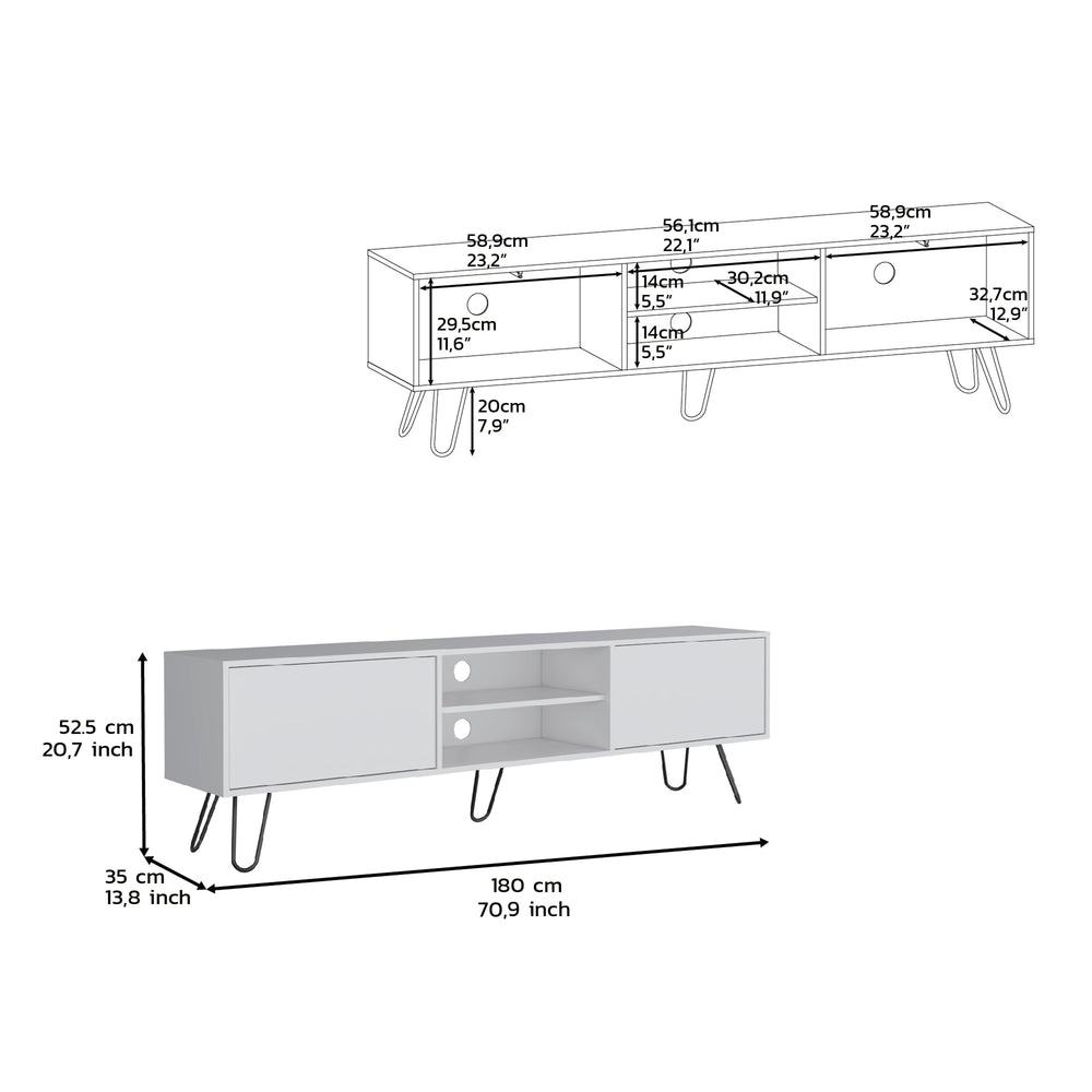 71-Inch Waco Furniture – Durable Construction
