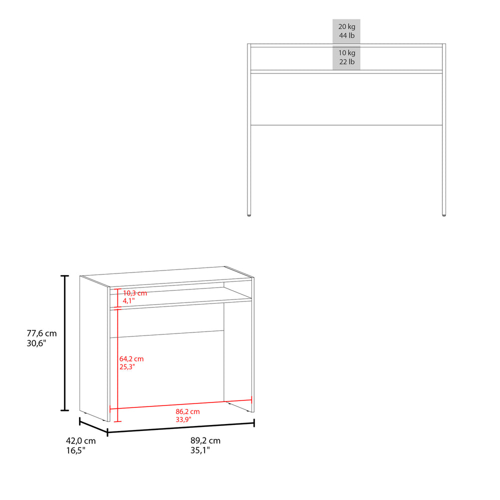 35-Inch Craig Computer Desk – Everyday Desktop Durability