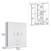 Valier Wardrobe Deluxe Armoire