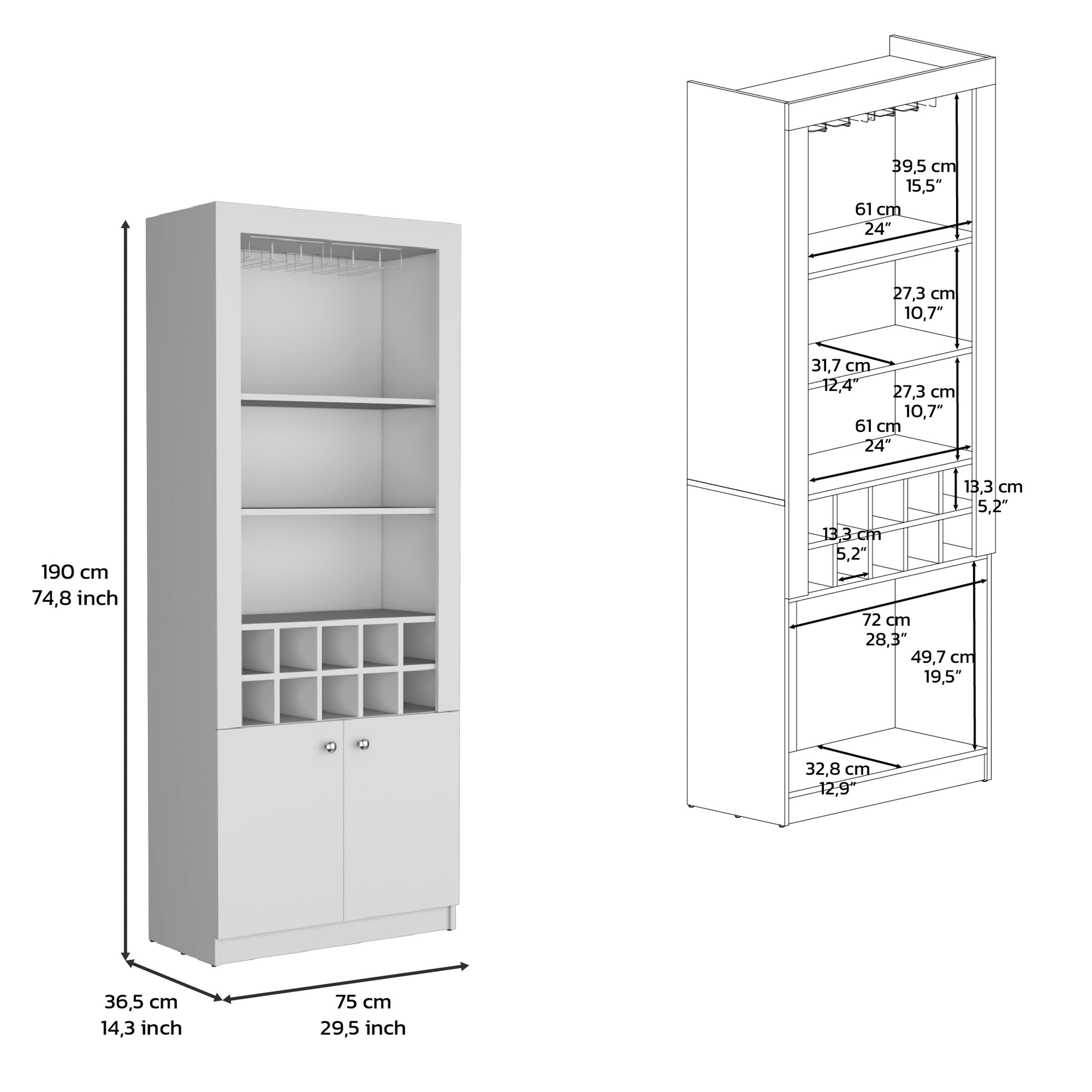 Vass Bar Cabinet