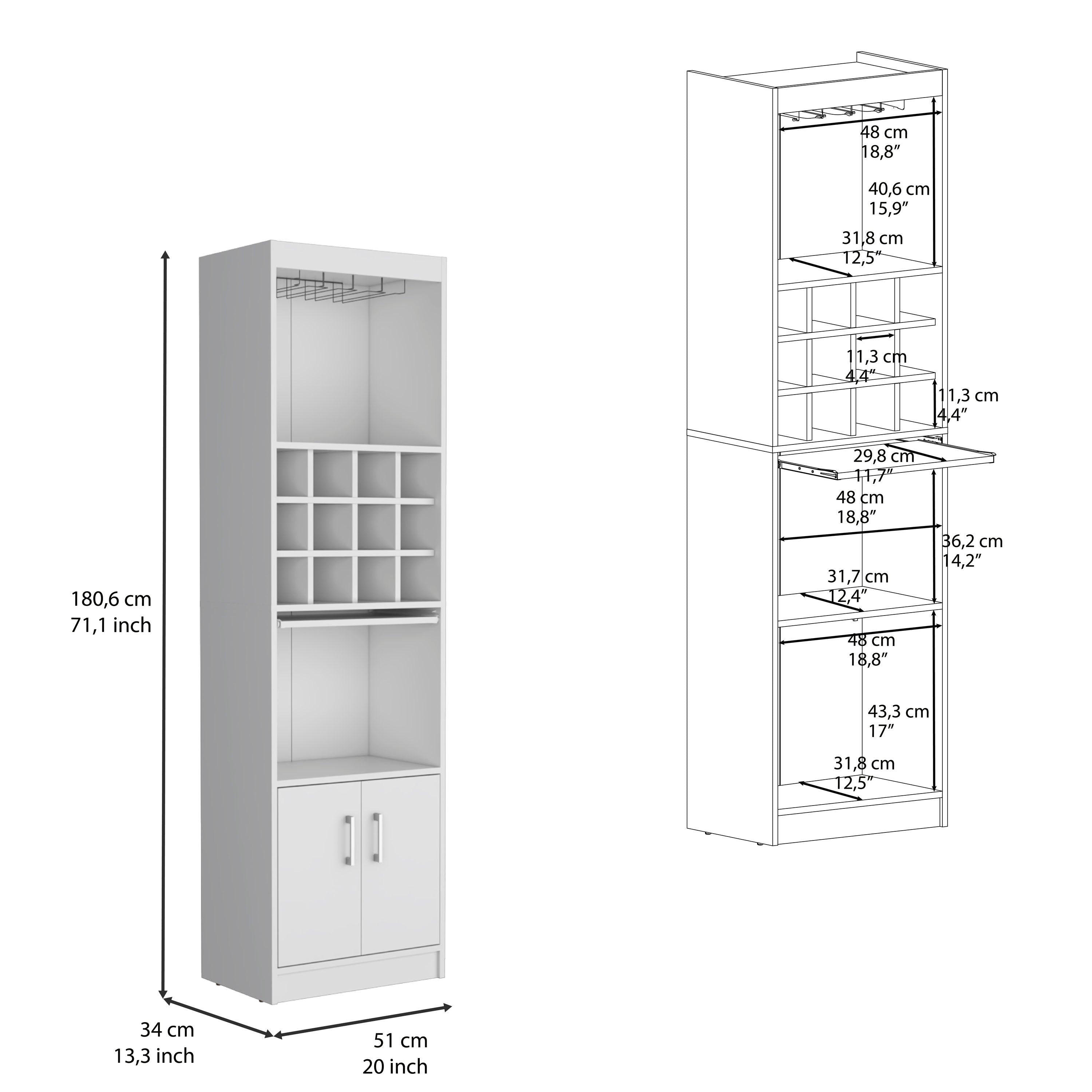 Pisek Bar Cabinet