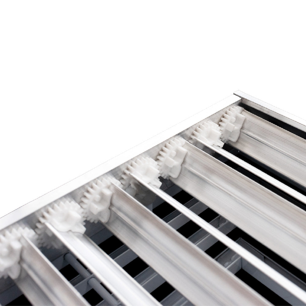 Laminaire 4-Way Square Ceiling Diffuser – Fixed Aluminum HVAC Vent Cover 10X10 W