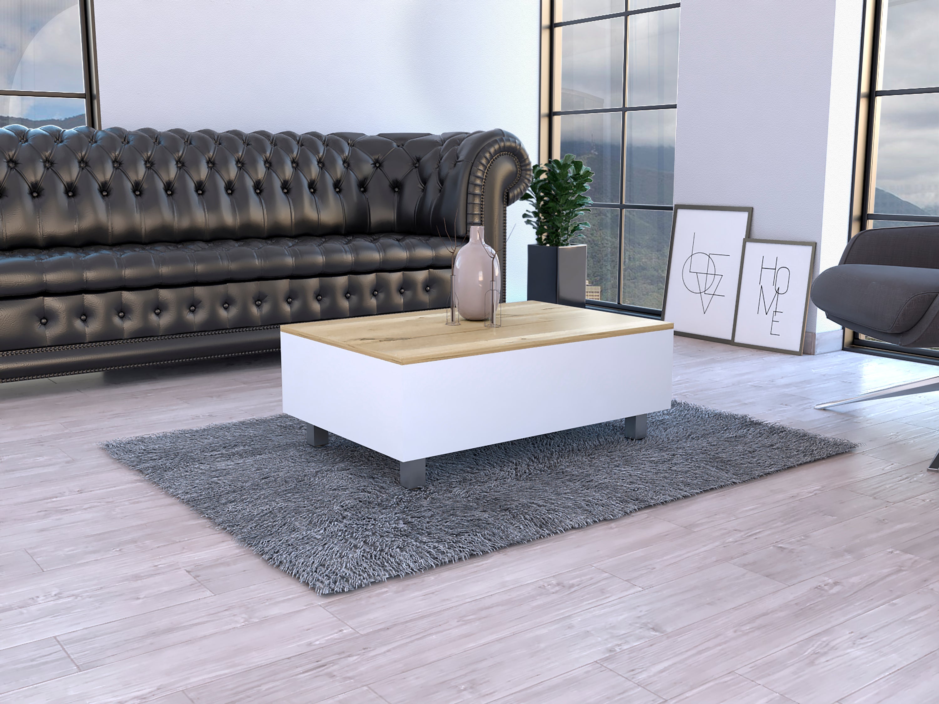 Aran Lift Top Coffee Table