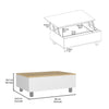 Aran Lift Top Coffee Table