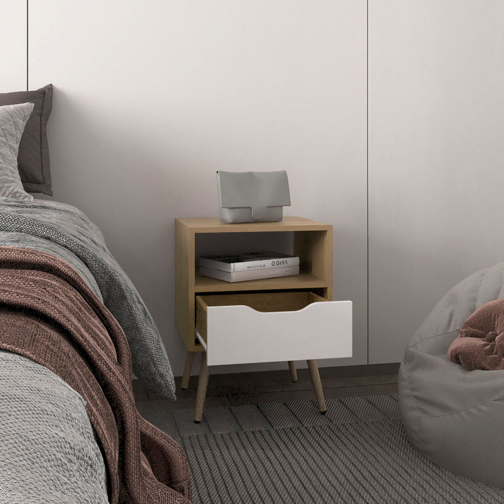 16-Inch Speers Nightstand with 1-Drawer – Overall Dimensions