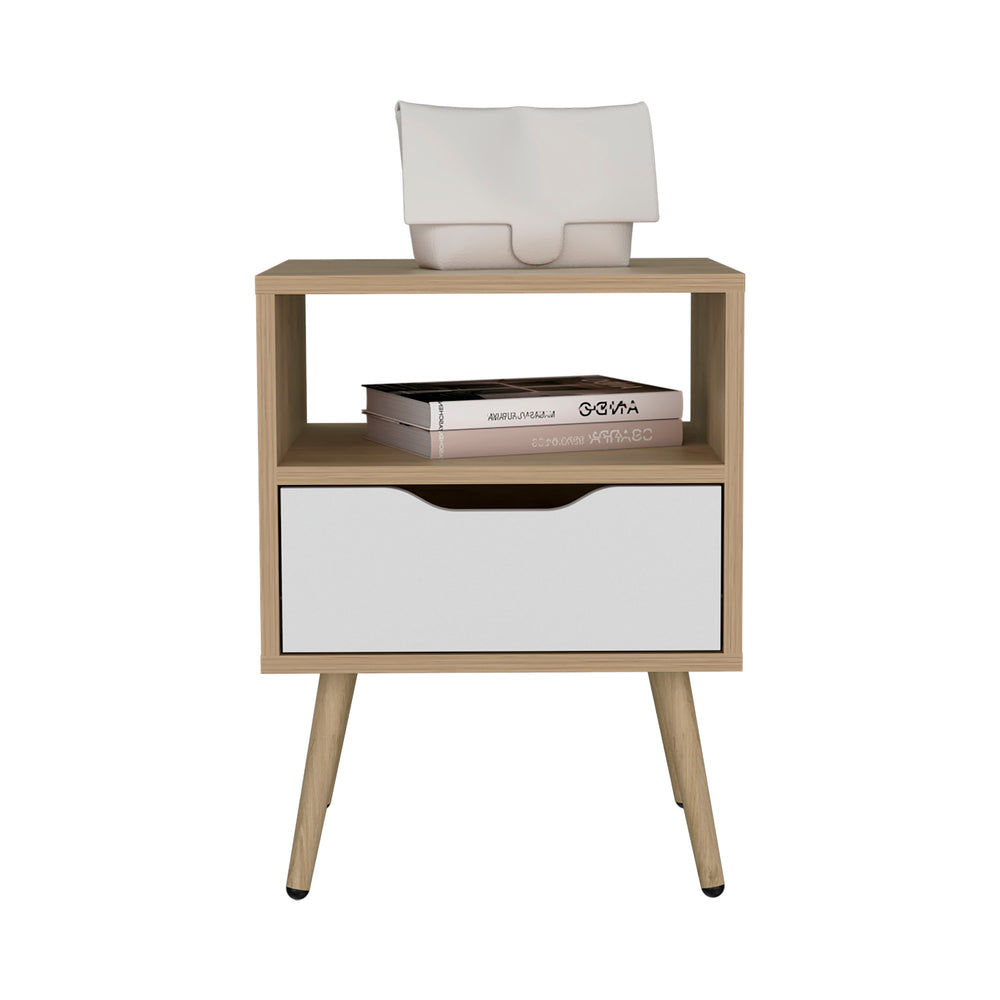 16-Inch Speers Nightstand with 1-Drawer – Indoor Use And Assembly Required