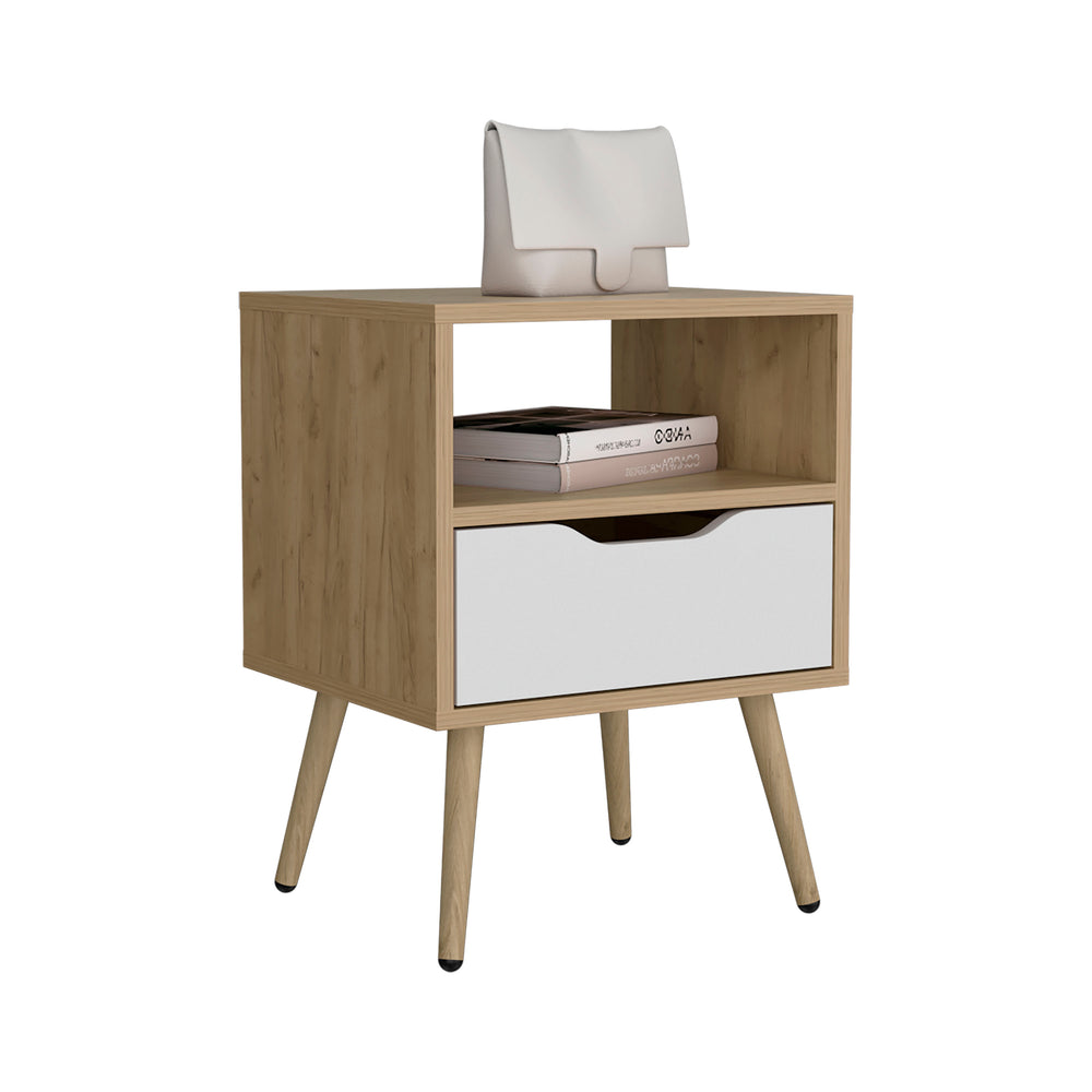 16-Inch Speers Nightstand with 1-Drawer – Drawer Storage Included