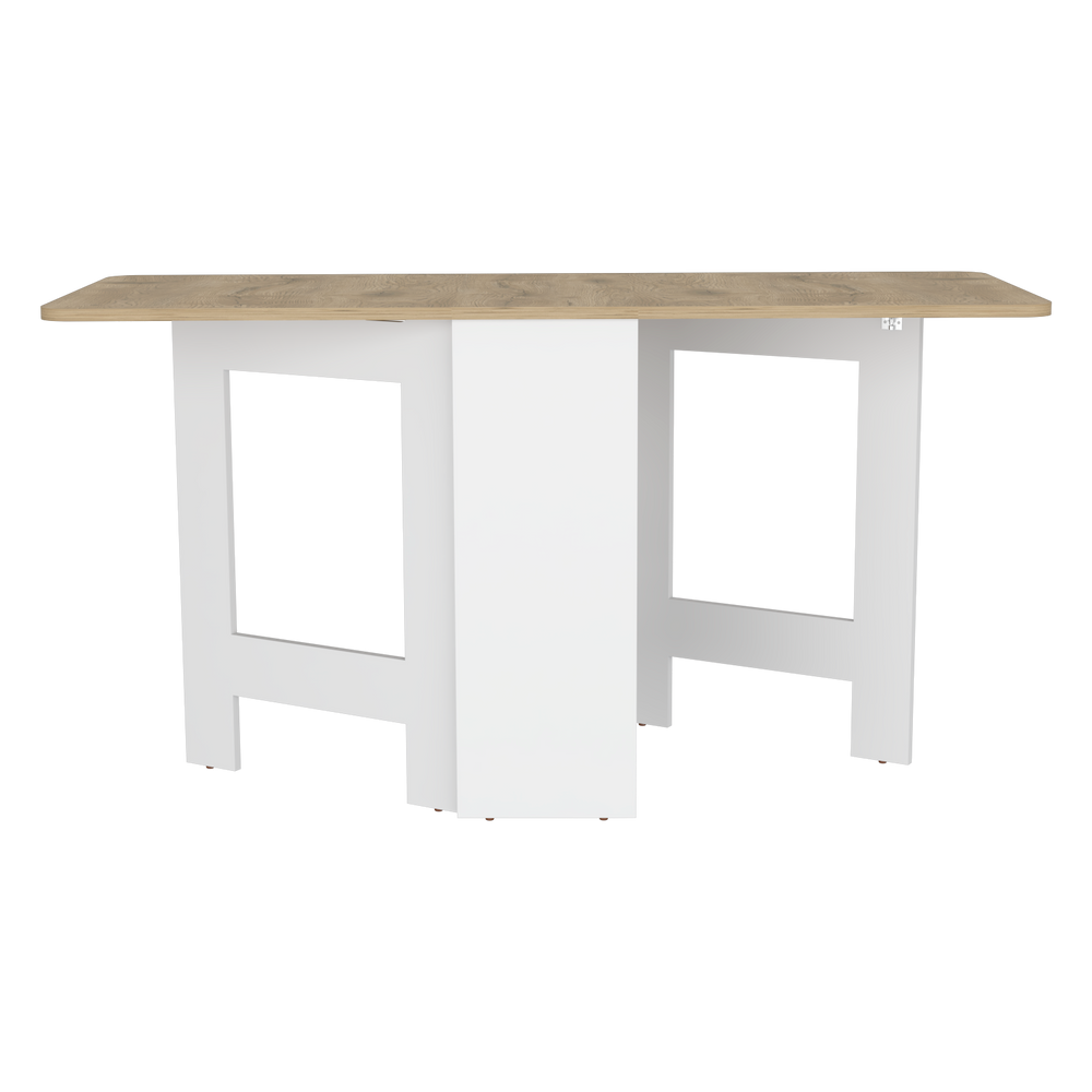 12-Inch Detroit Folding Furniture – Sturdy White / Macadamia Build