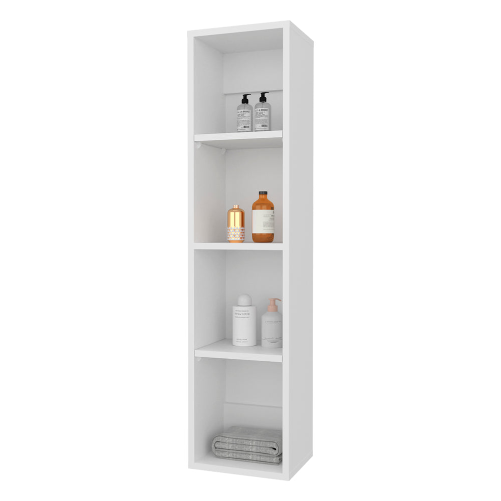 10-Inch Cale Wall Cabinet with 4 Open Shelves – Durable Construction