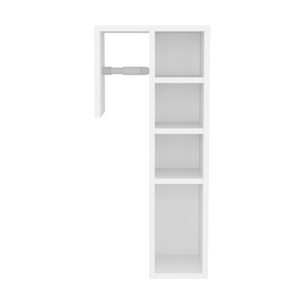 12-Inch Delco Storage Cabinet with 4 Open Shelves – Clean, Versatile Design