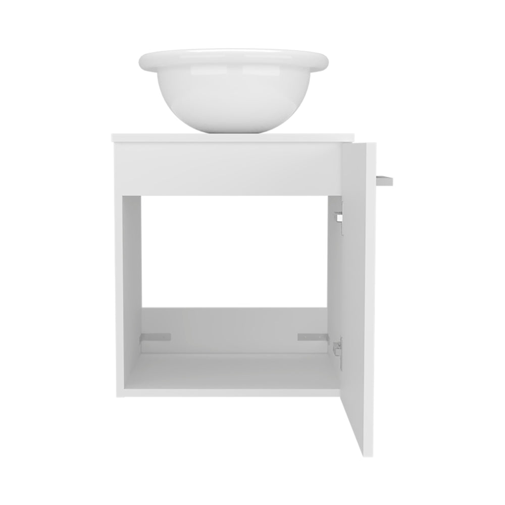 18-Inch Bellevue Bathroom Vanity with Sink with Single Door – Sturdy Build