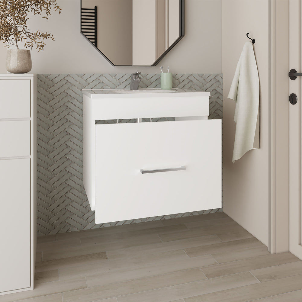 23" Wixom Bathroom Vanity with Sink and 1-Drawer – Compact Bathroom Vanity