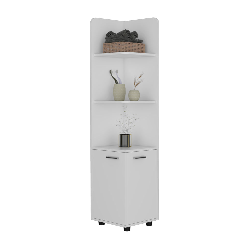 14-Inch Vestal Tall Storage Cabinet – Indoor Use And Assembly Required