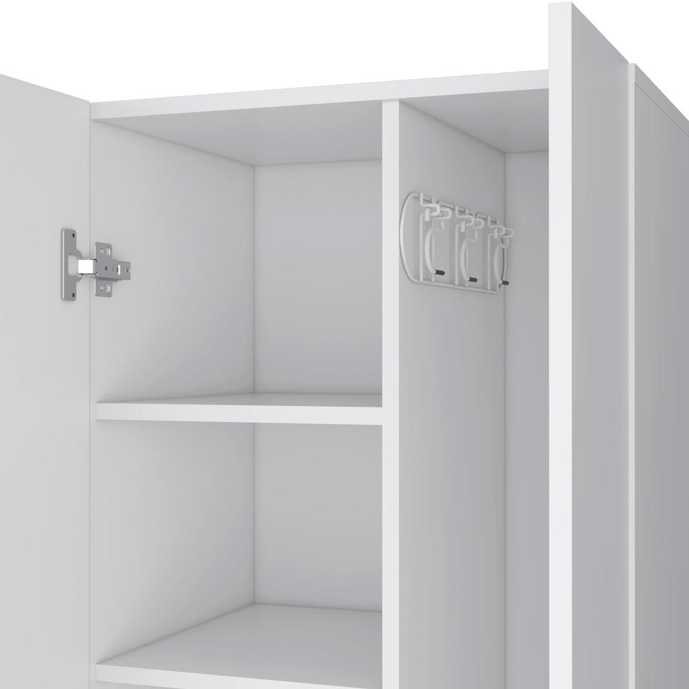 20-Inch Attica Broom Storage Cabinet – Sturdy Build