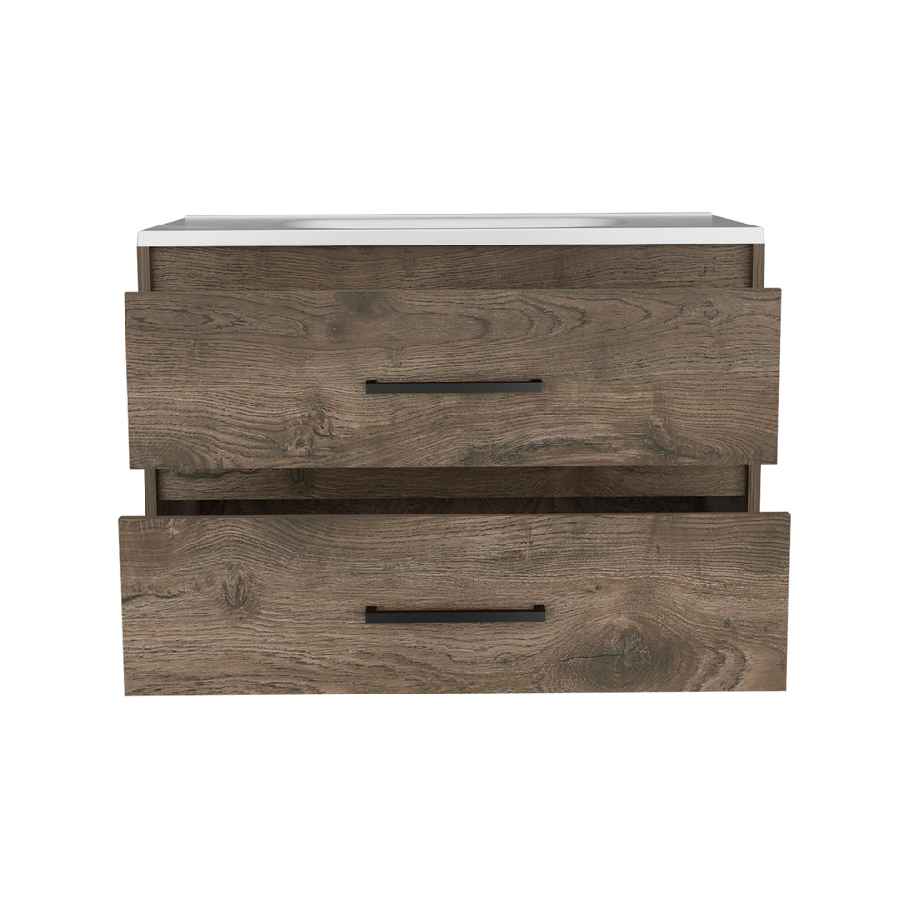 32" Cardova Floating Bathroom Vanity with 2-Drawers – Indoor Use And Assembly Required