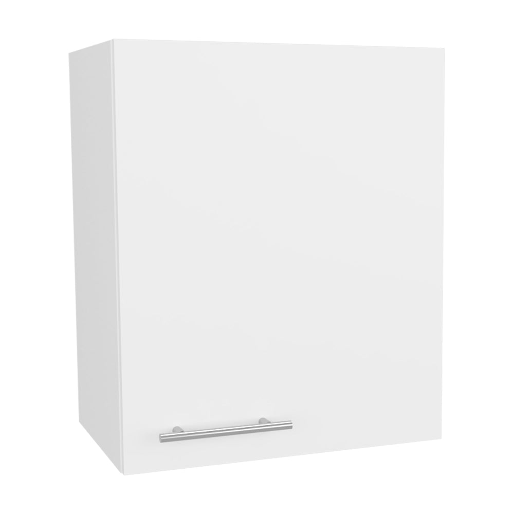 20-Inch Sterling Wall Cabinet with Single Door and 2 Open Shelves – Adjustable Shelving