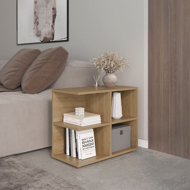 Orchards Natural Oak sideboard with open shelves