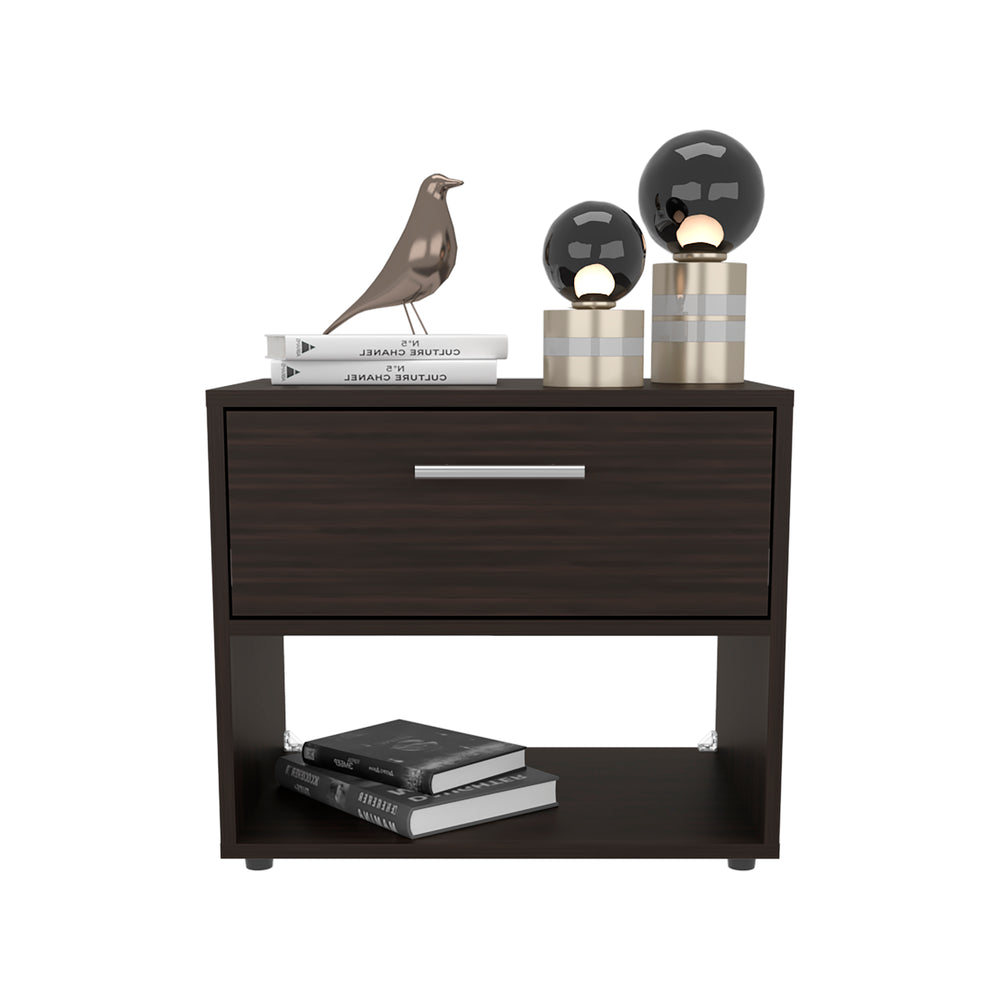 21-Inch Noxen Nightstand with 1-Drawer – Indoor Use And Assembly Required