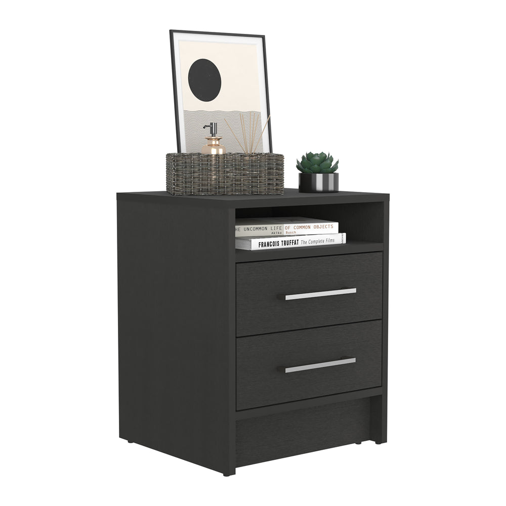 16-Inch Kelso Nightstand with 2-Drawer – Compact Design for Small Spaces