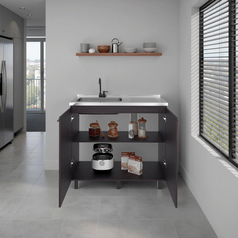 39-Inch Alatna Base Storage Cabinet – Integrated Sink and Faucet