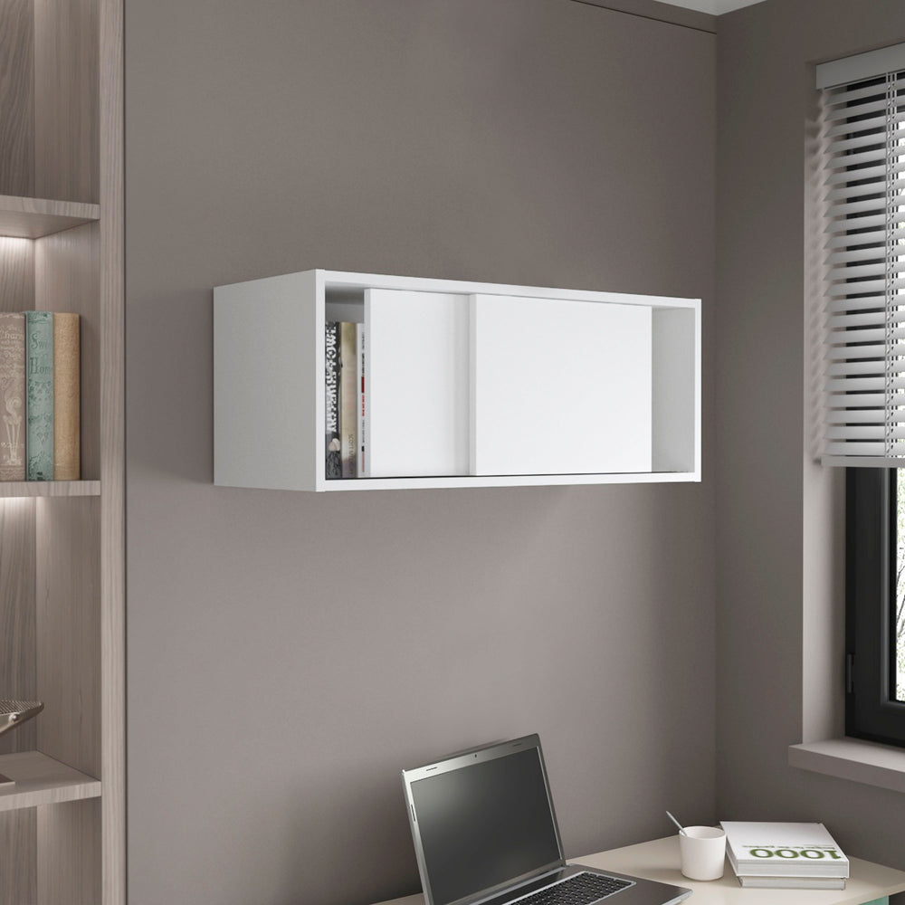 32-Inch Slana Wall Cabinet – Space-Saving Sliding Doors