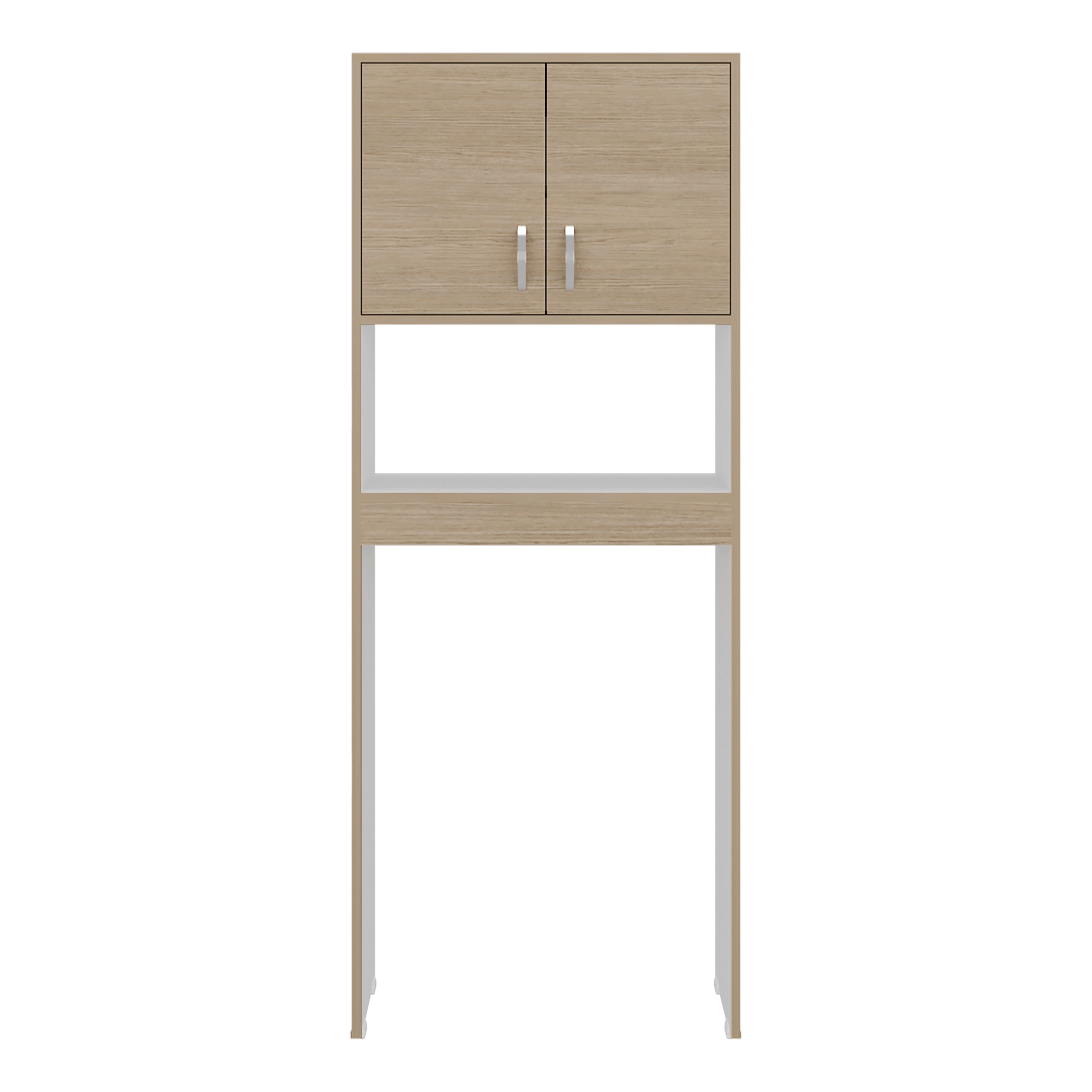 OCB 14698 - Over-the-toilet cabinet, front view, closed, white background