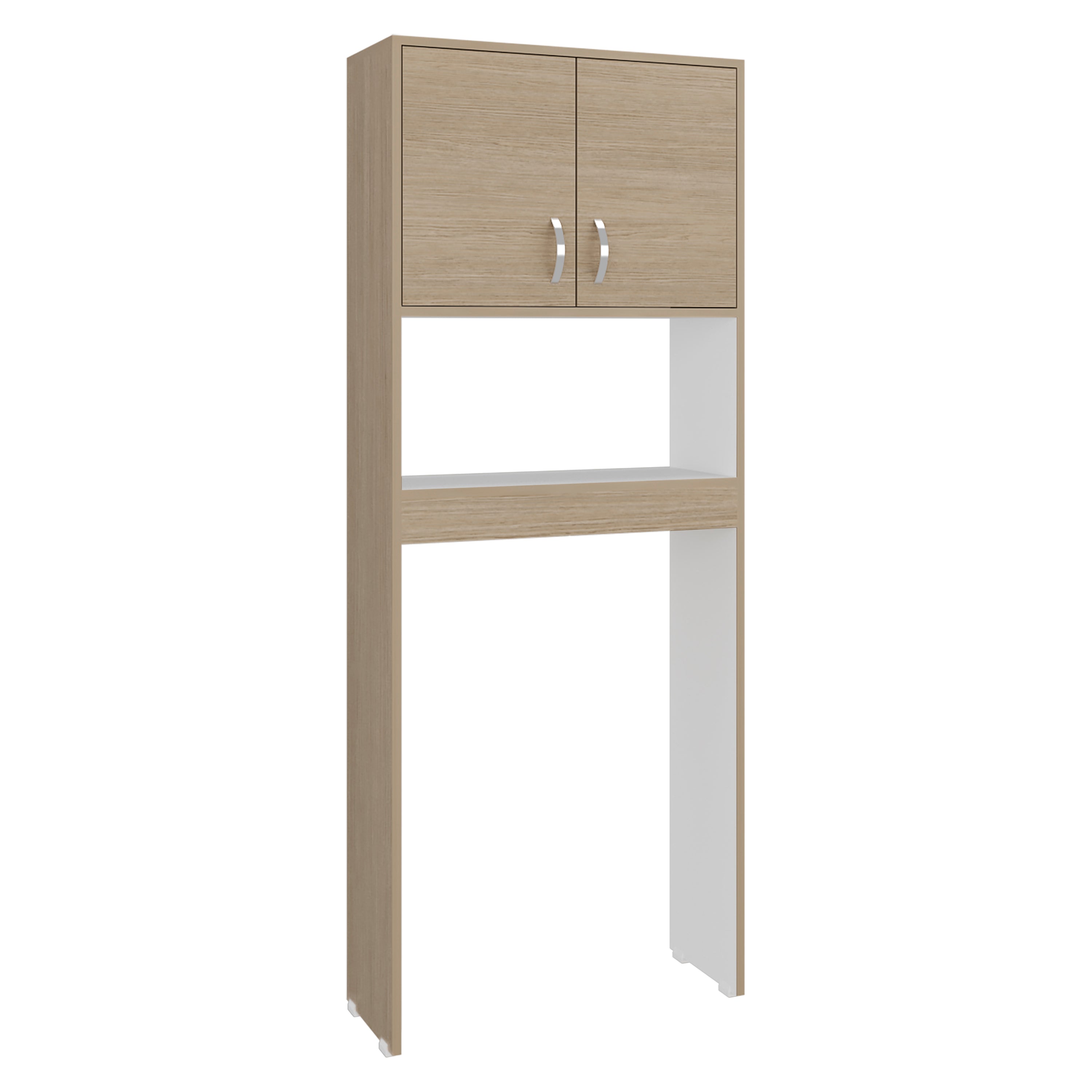 OCB 14698 - Over-the-toilet cabinet, angled view, closed, white background